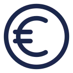 Euro SVG Icon
